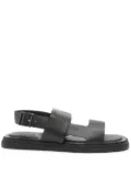 Calvin Klein leather sandals - Black