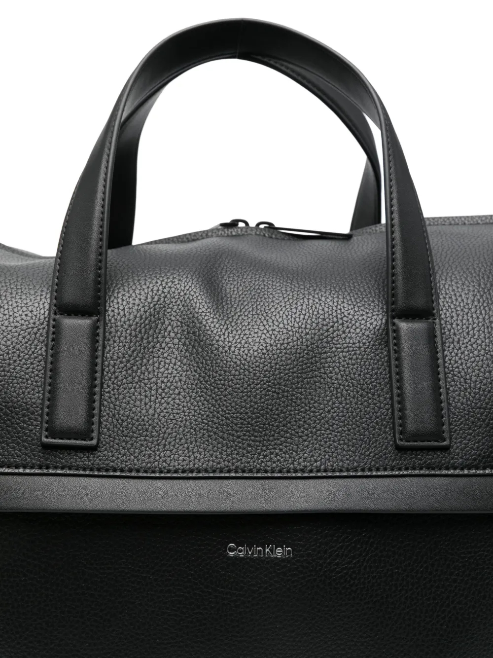 Calvin Klein Leren tas Zwart