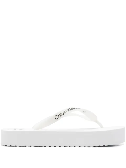 Calvin Klein Jeans platform flip-flops