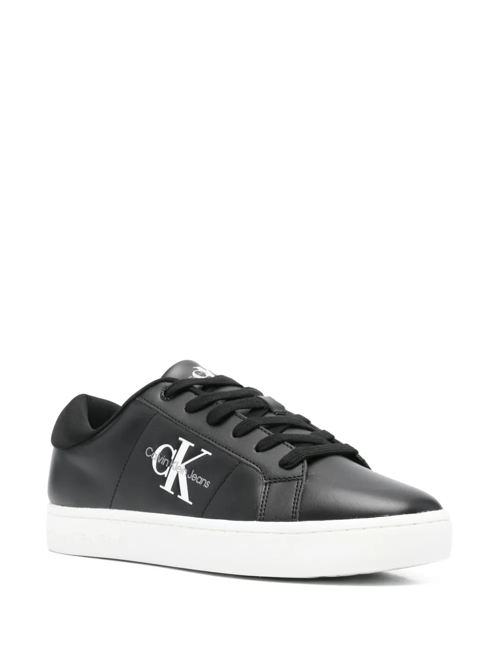 Calvin Klein Jeans logo-debossed sneakers Black