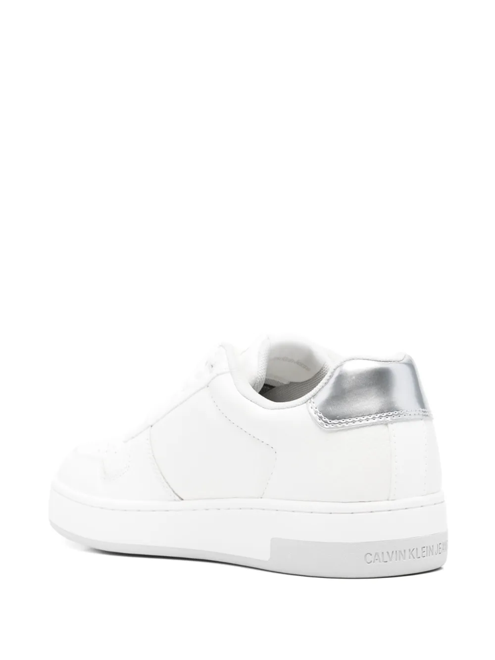 Calvin Klein Jeans logo-debossed sneakers White