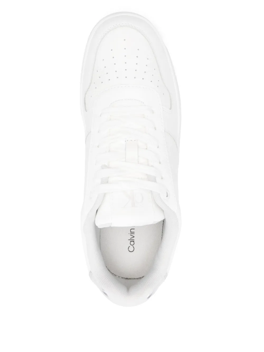 Calvin Klein Jeans logo-debossed sneakers White