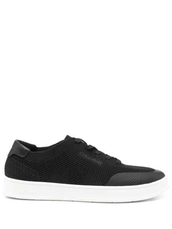Calvin Klein Logo-print Sneakers in Black