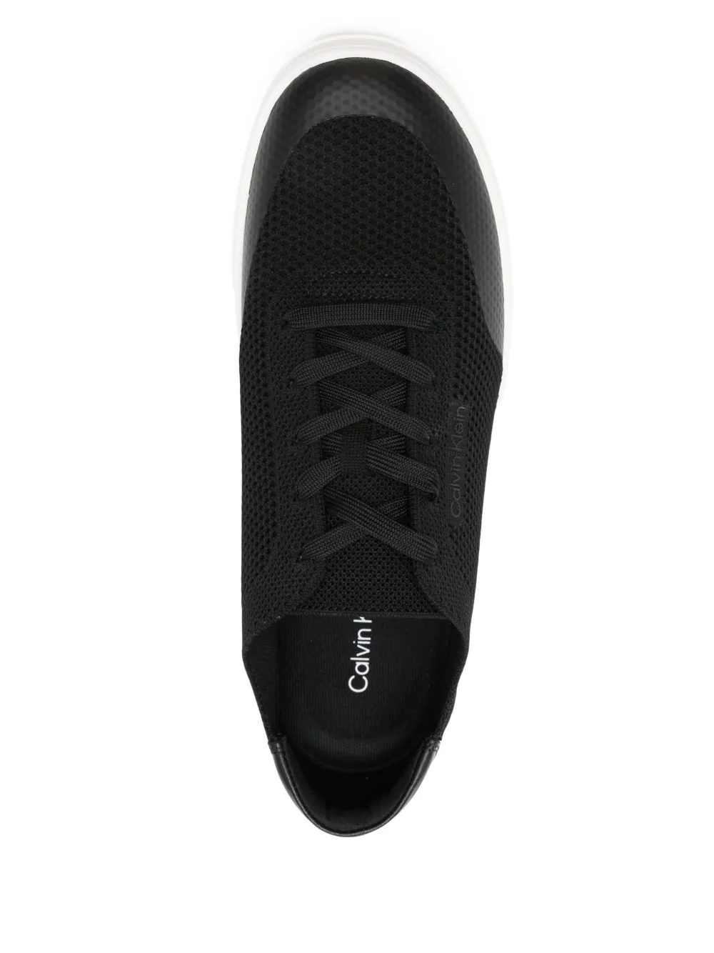 Calvin Klein logo-print sneakers Black