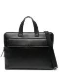 Calvin Klein logo-print laptop bag - Black