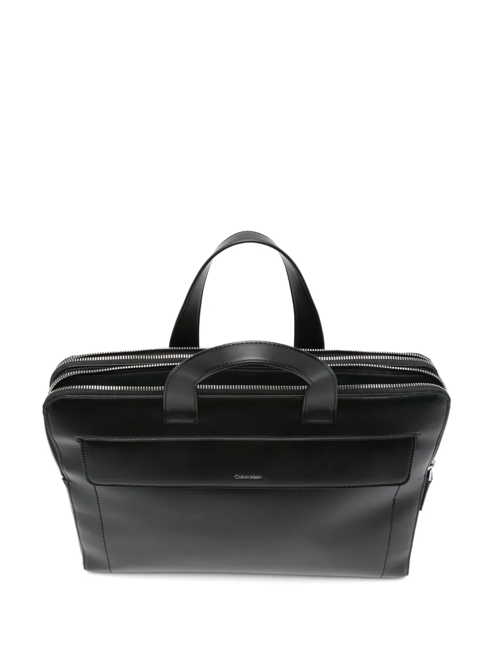 Calvin Klein Laptoptas met logoprint Zwart