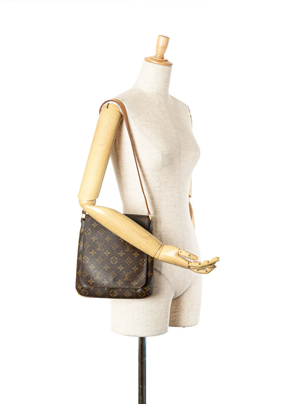 Louis Vuitton Pre-Owned 2001 Monogram Musette Salsa Short Strap shoulder bag - Bruin