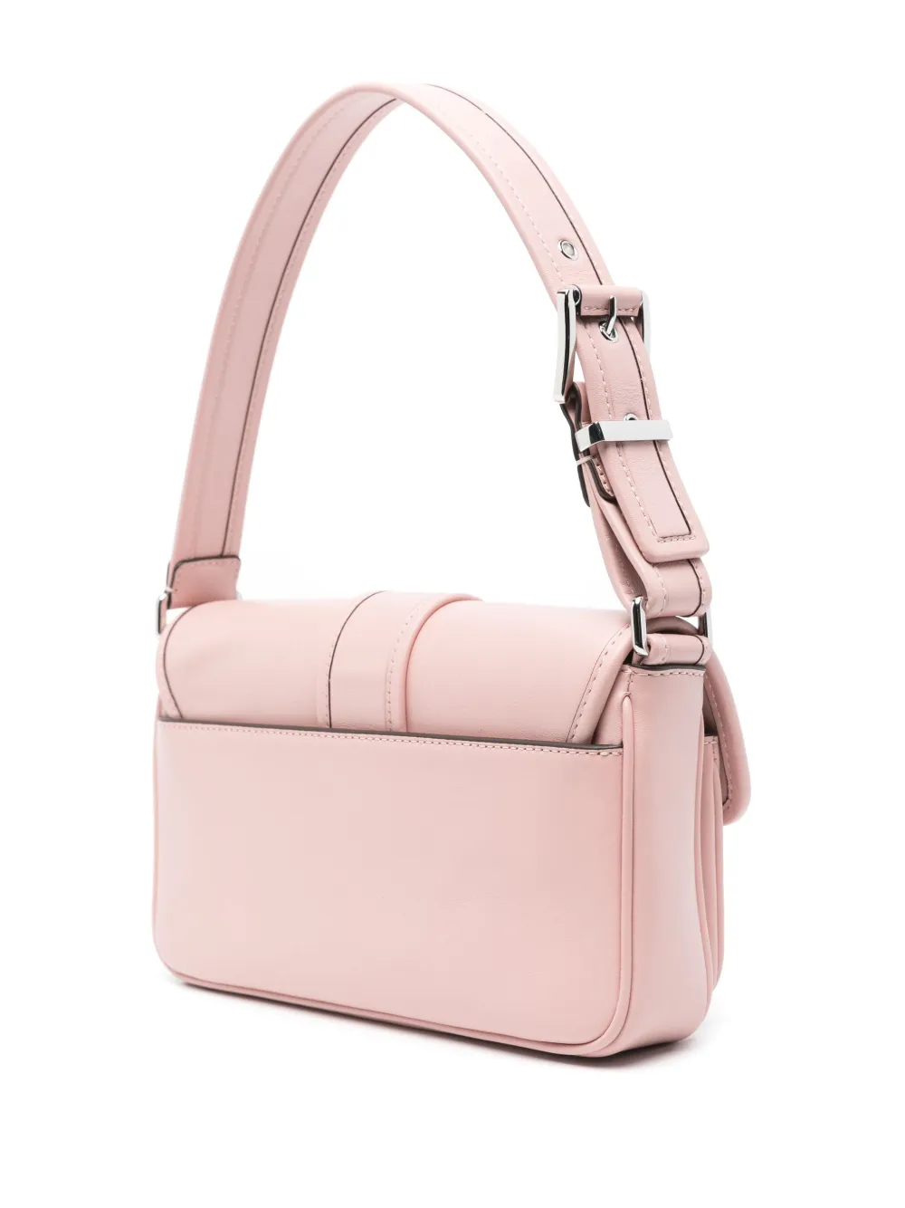 Shop Michael Michael Kors Medium Colby Shoulder Bag In Pink