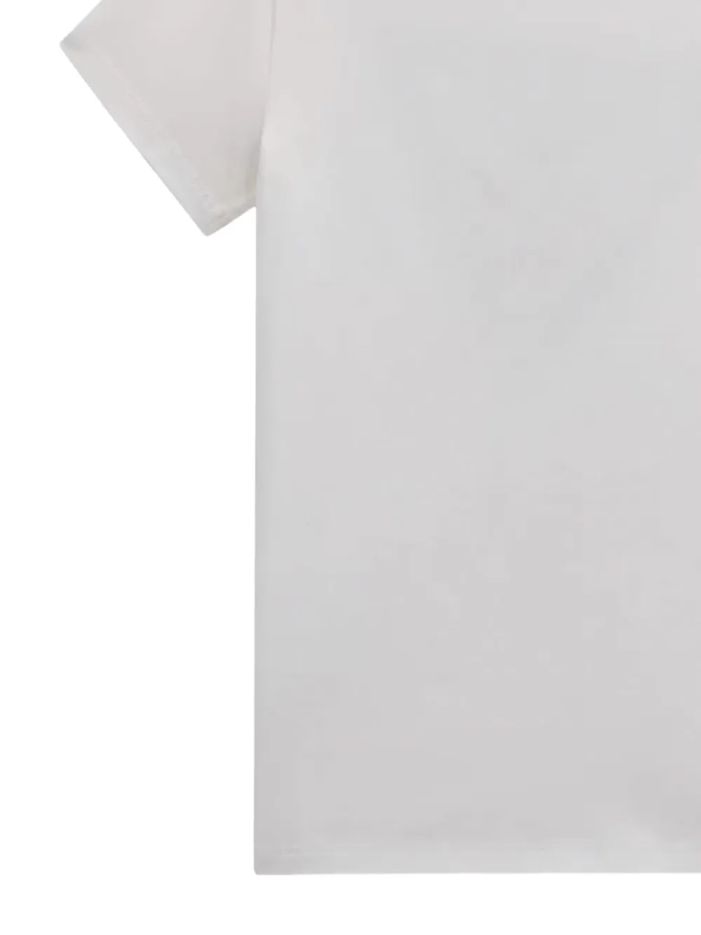 guess kids T-shirt met logo Wit