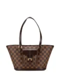 Louis Vuitton Pre-Owned 2004 Damier Ebene Manosque PM shoulder bag - Brown