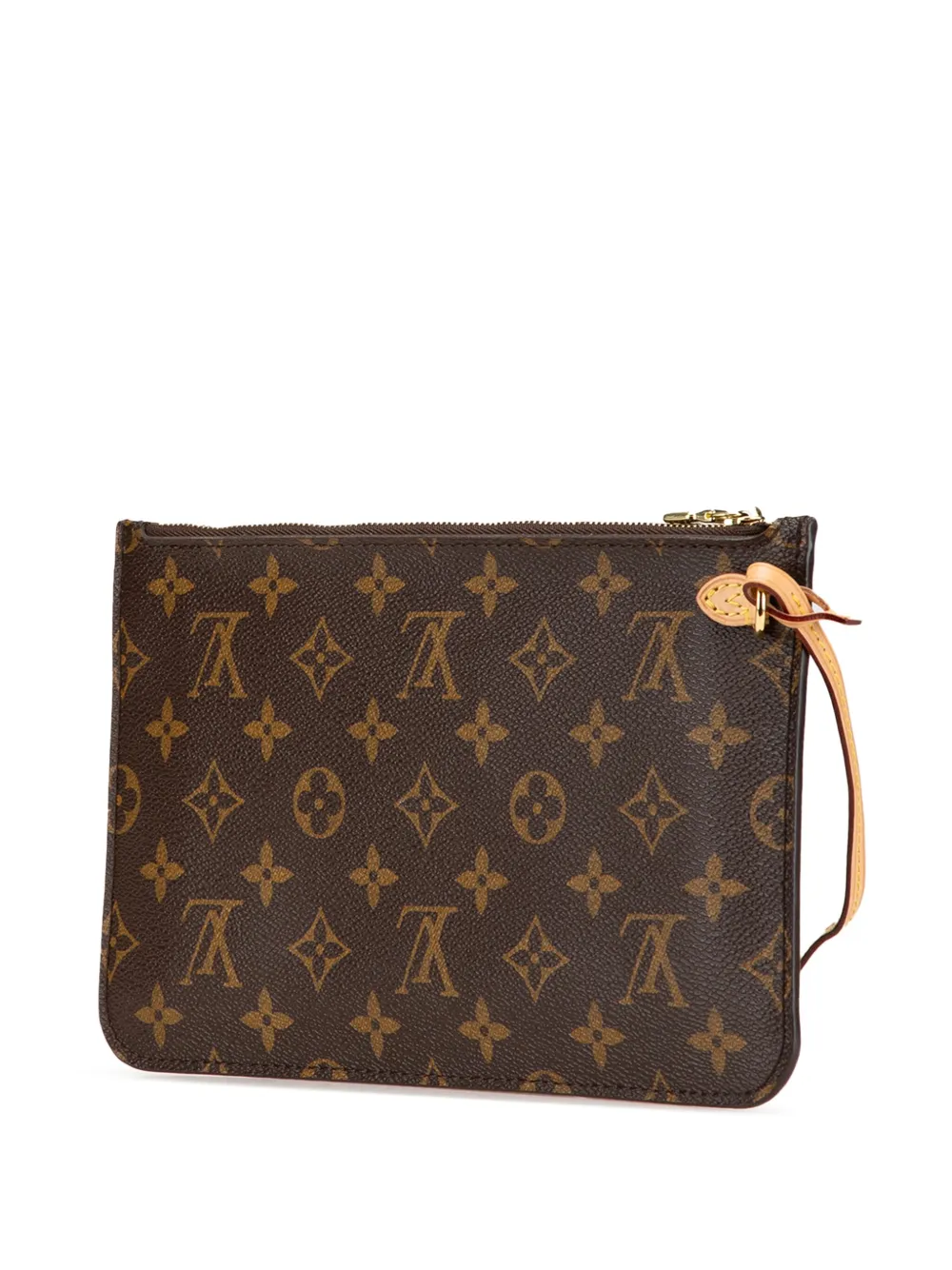 Louis Vuitton Pre-Owned 2014 Neverfull buidel met monogram - Bruin