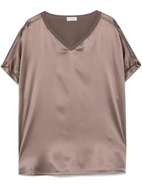 Brunello Cucinelli Top met Monili-detail