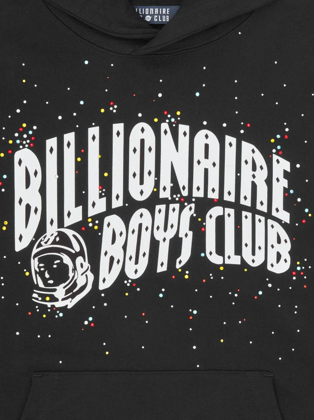 Billionaire Boys Club Classic Curve Logo hoodie Zwart