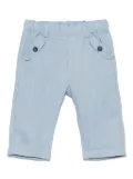 Tartine Et Chocolat linen trousers - Blue