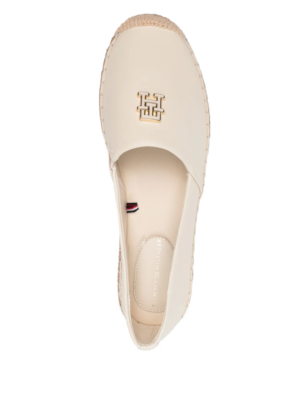 Tommy Hilfiger logo espadrilles Neutrals