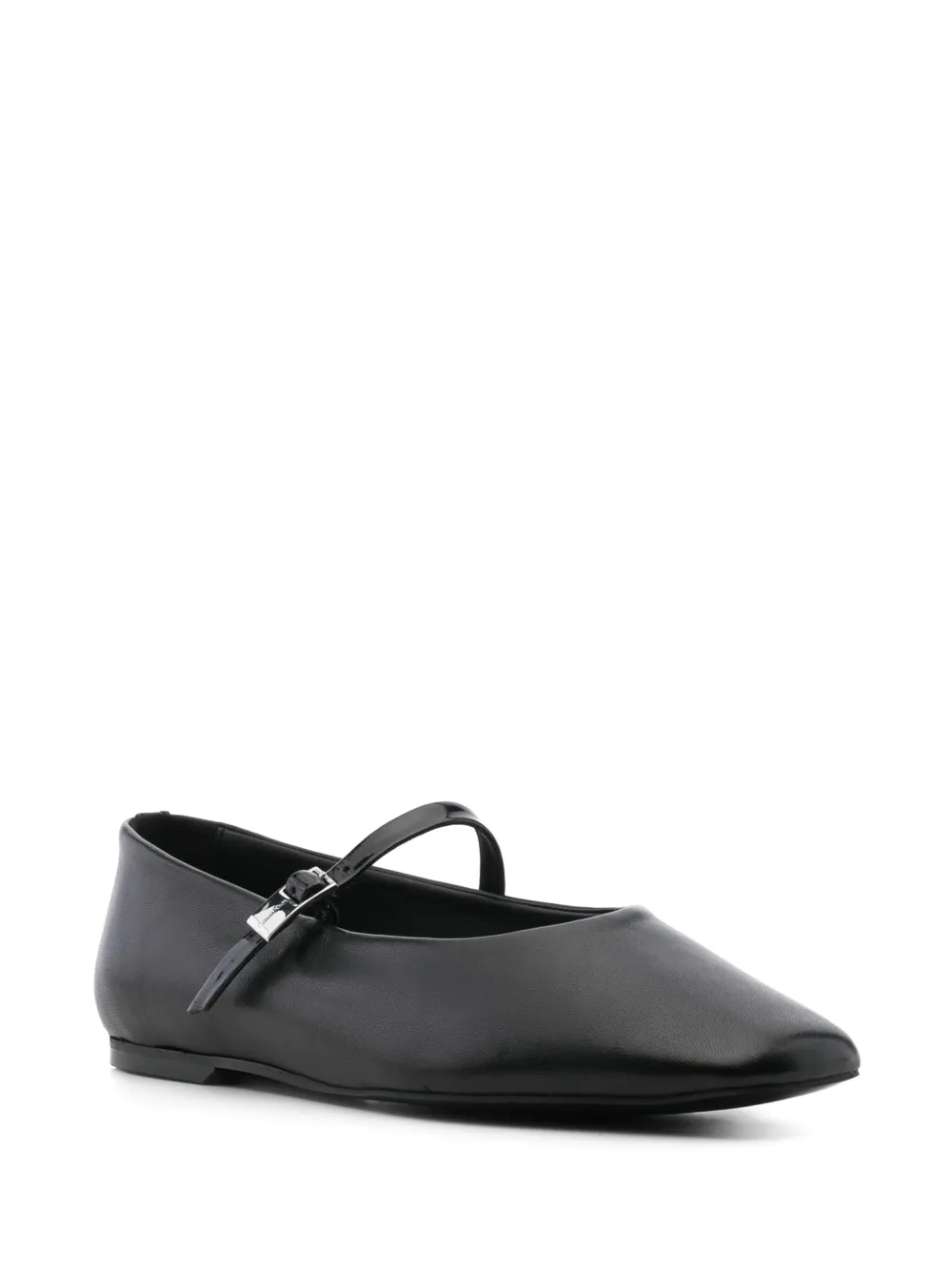 Calvin Klein Ballerina's met gesp - Zwart