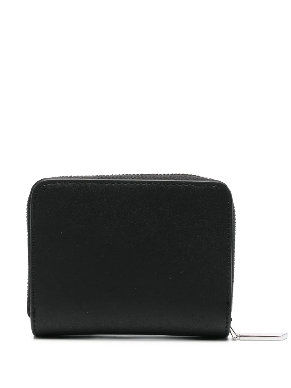 Calvin Klein zip-around logo wallet - Zwart