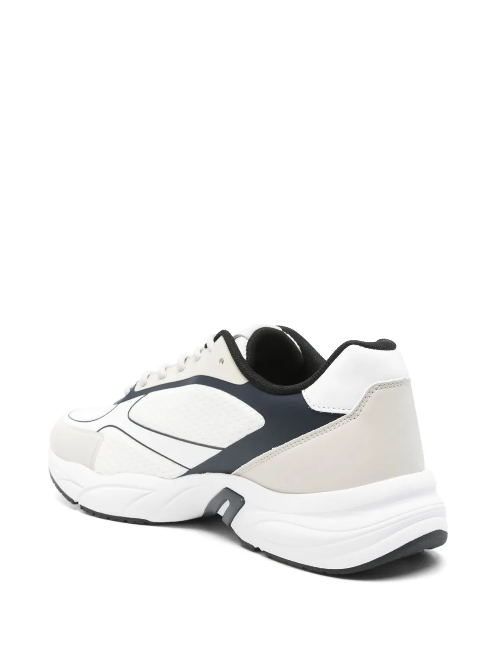 Calvin Klein Jeans logo-embroidered sneakers White
