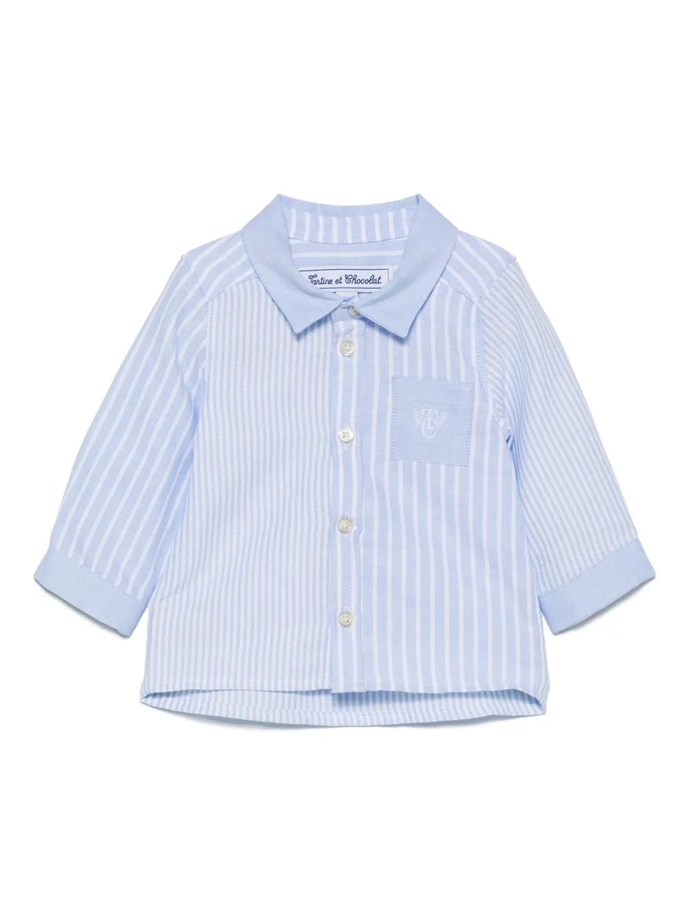 Tartine Et Chocolat Camisa com listra | Azul | Image 1