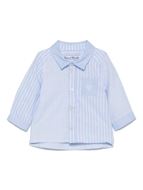 Tartine Et Chocolat camisa con rayas estampadas