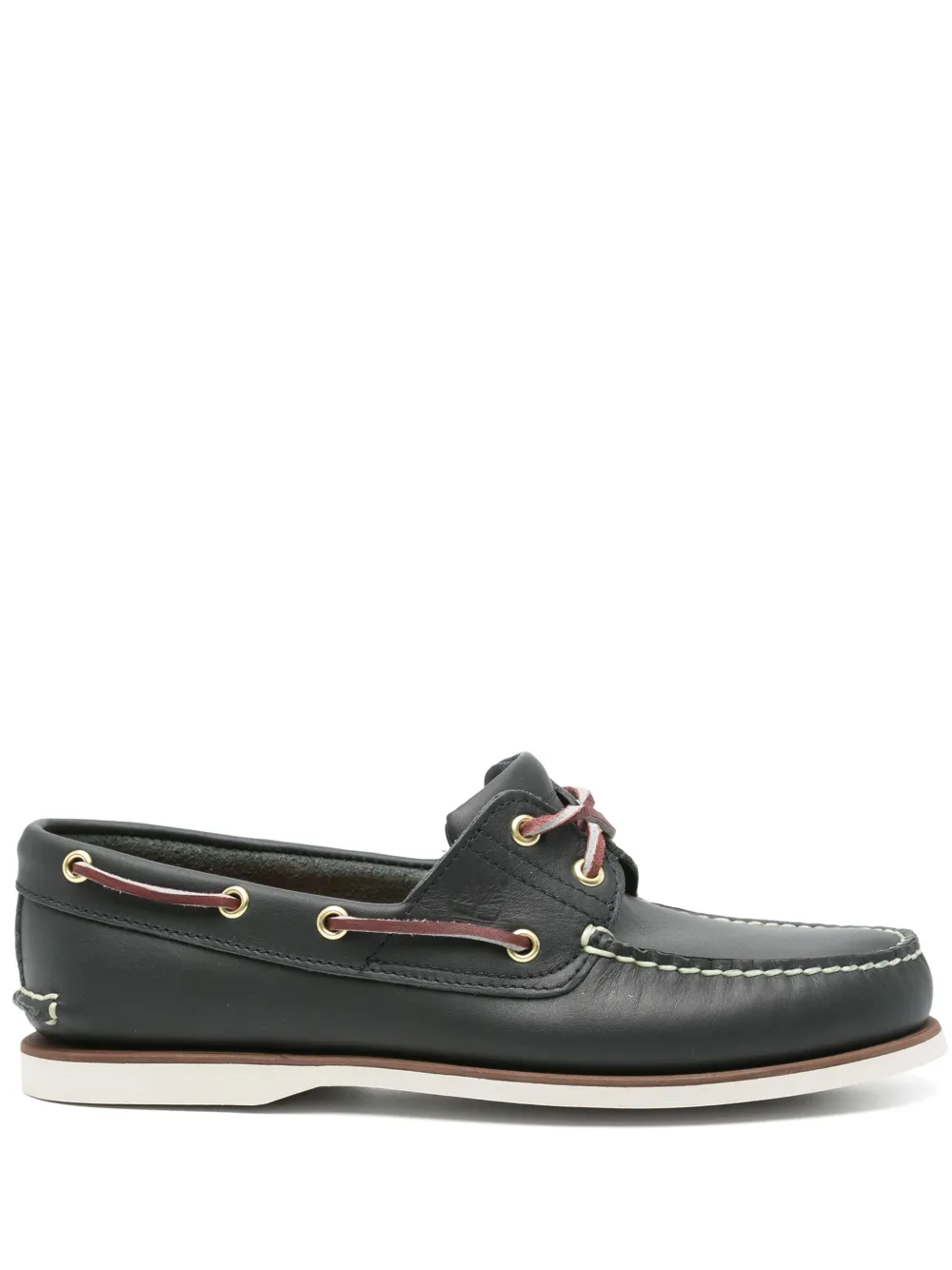 Timberland leather boat shoes Blue