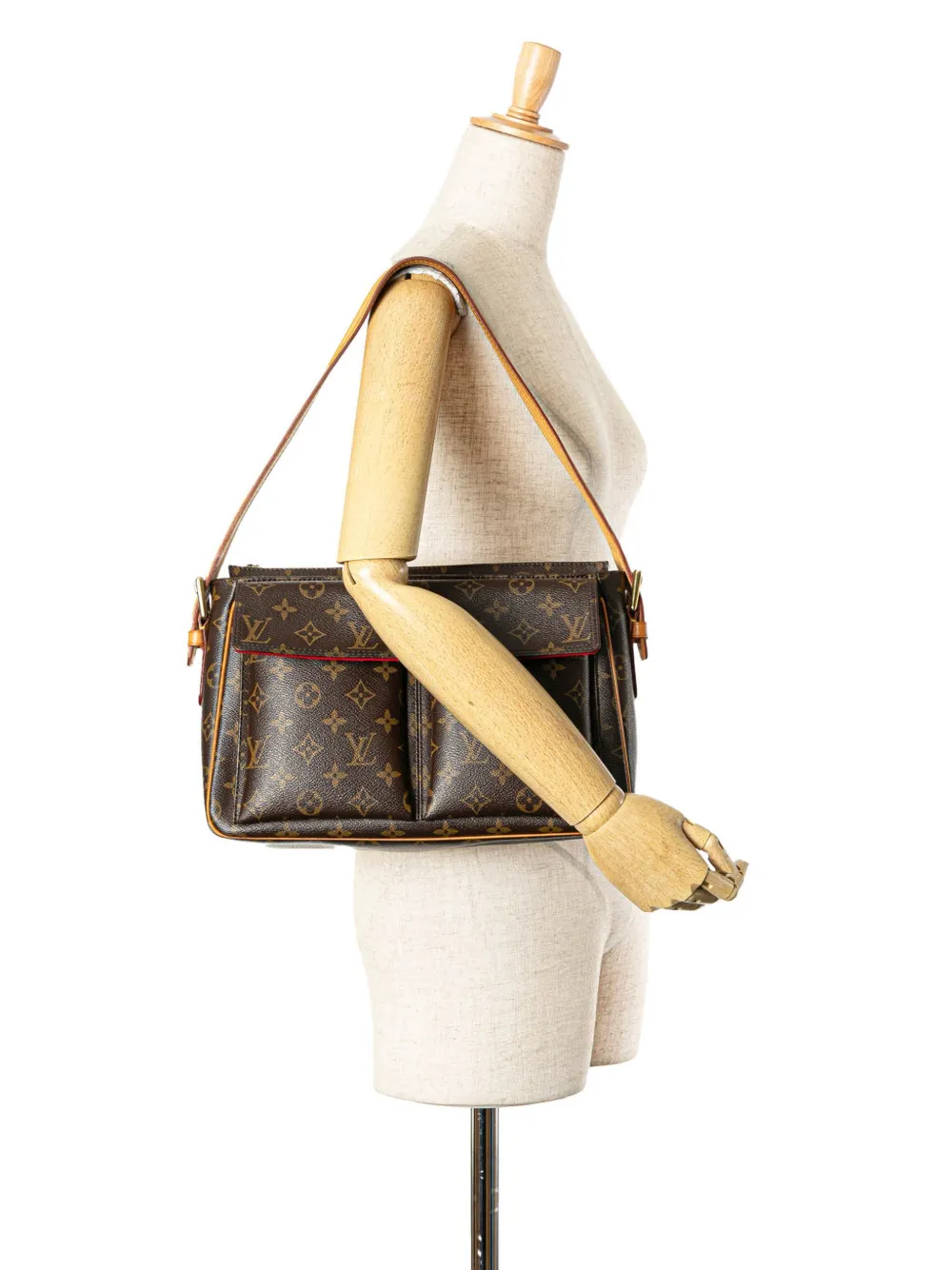 Louis Vuitton Pre-Owned 2006 Viva Cite MM schoudertas met monogram - Bruin