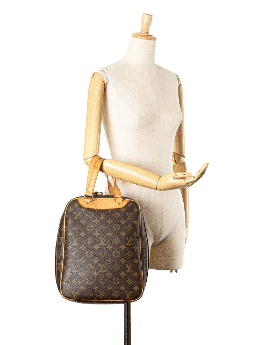 Louis Vuitton Pre-Owned 2000 Excursion handtas met monogram - Bruin