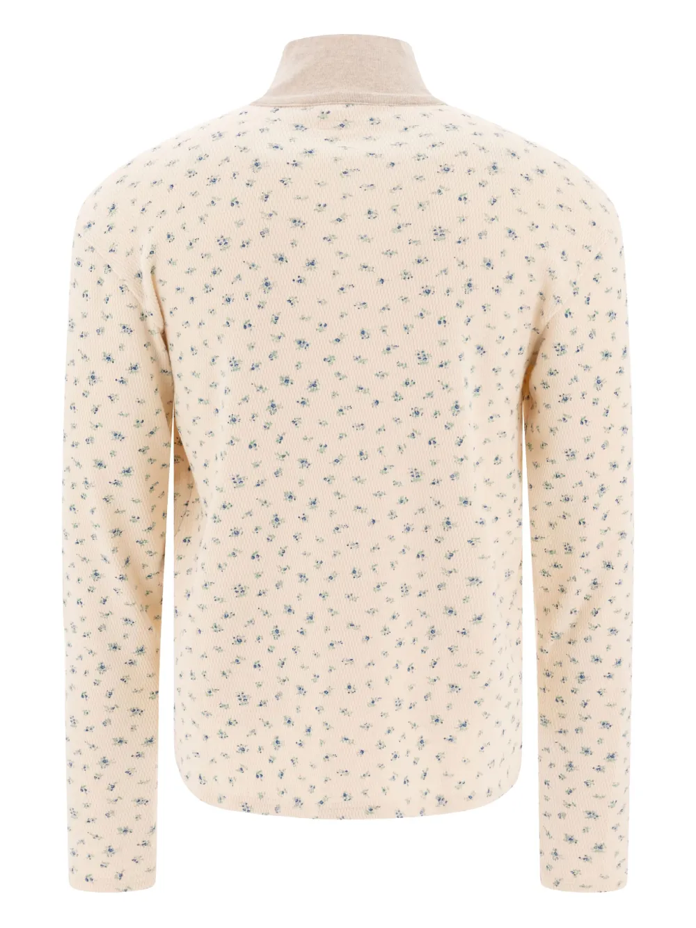 KAPITAL Sweater met bloemenprint - Beige