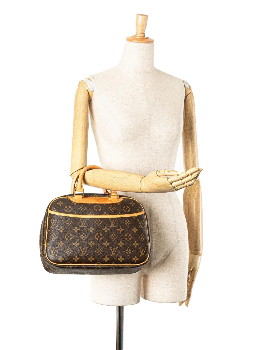 Louis Vuitton Pre-Owned 2005 Trouville handtas met monogram - Bruin