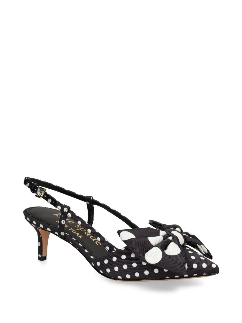 Kate Spade 50mm leather pumps - Zwart