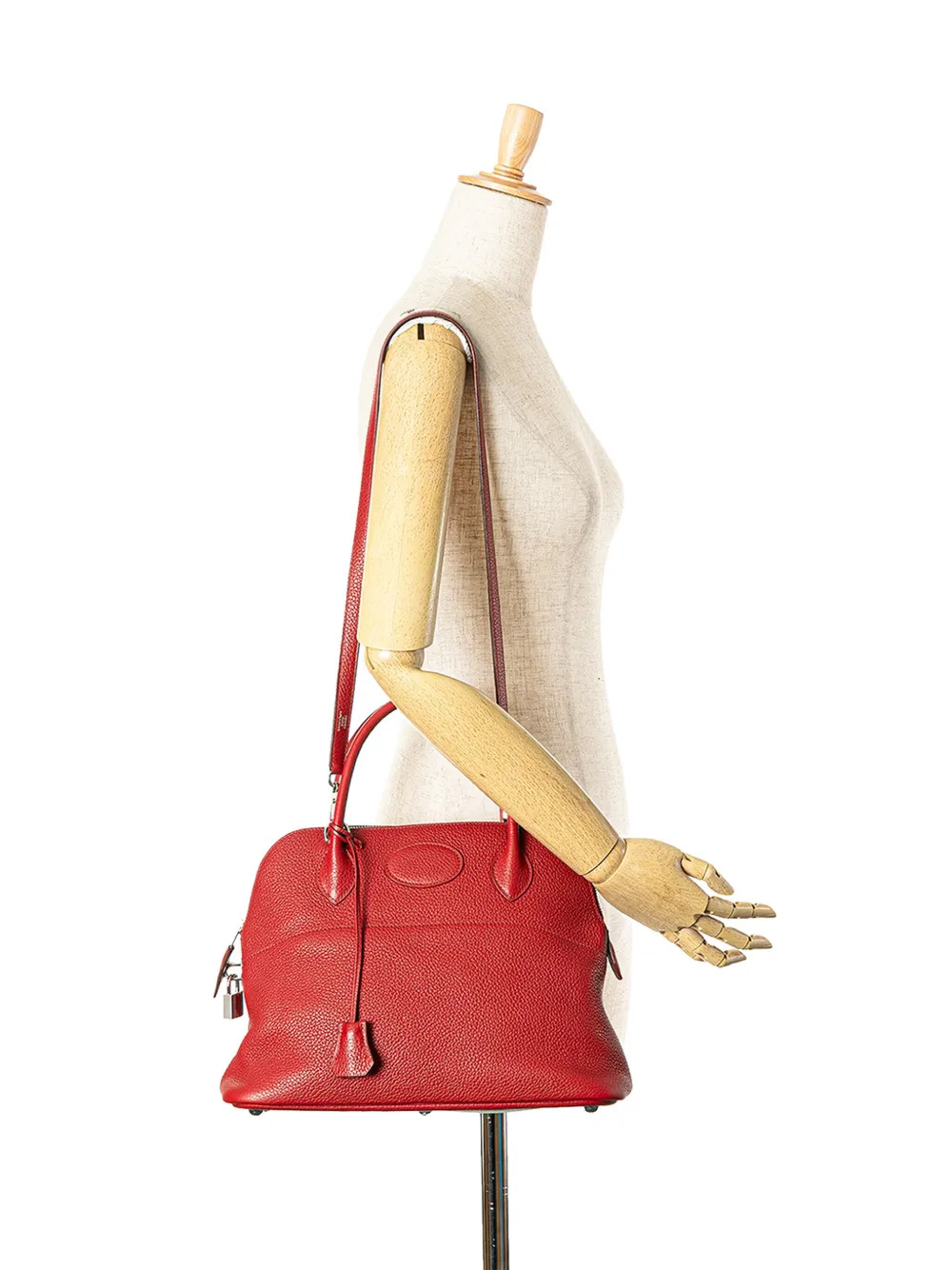 Hermès Pre-Owned 2013 Clemence Bolide 31 boekentas - Rood