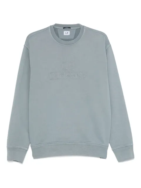 C.P. Company logo-embroidered sweatshirt