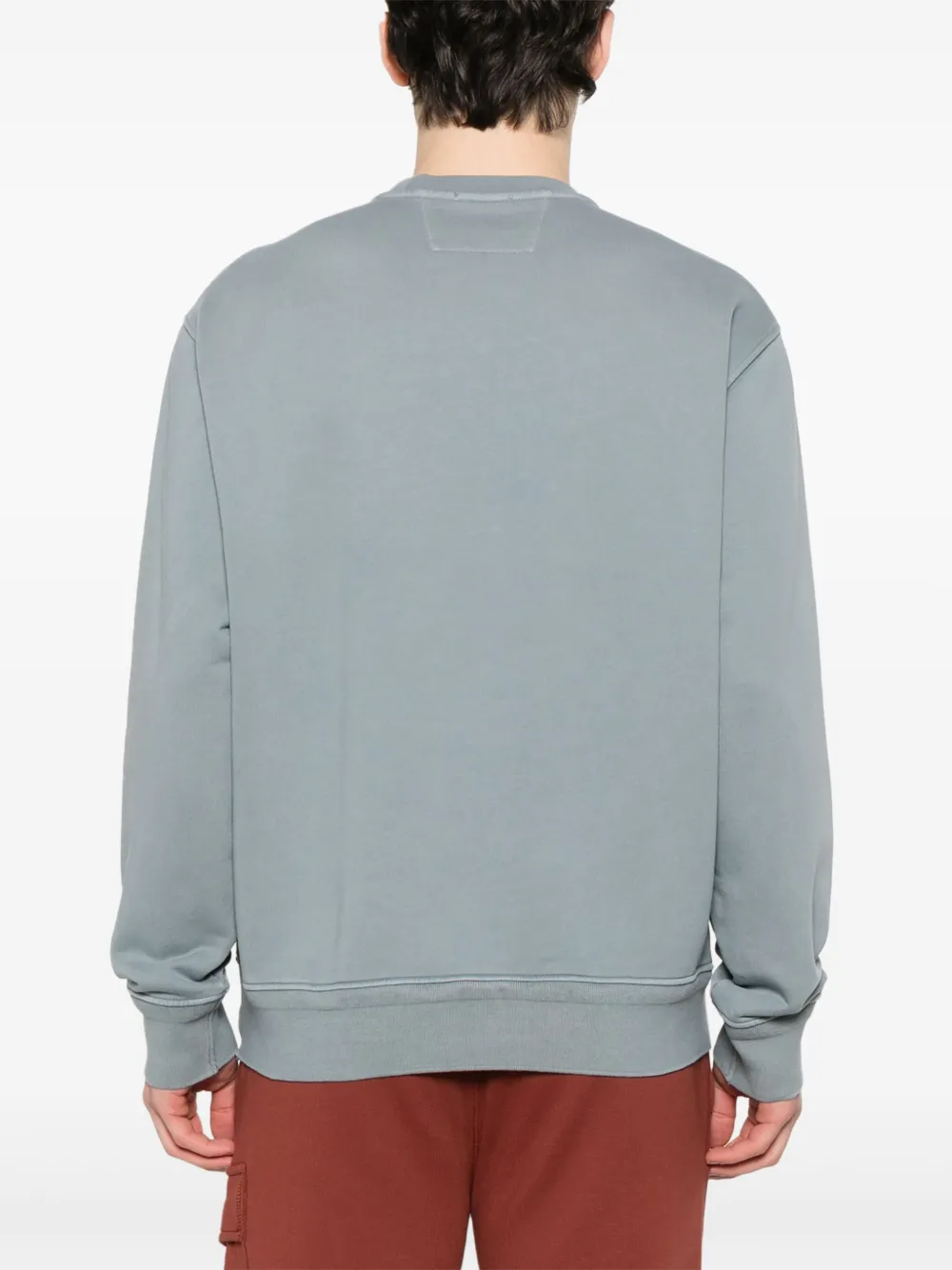 C.P. COMPANY LOGO-EMBROIDERED SWEATSHIRT