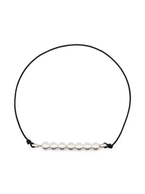 Le Gramme beaded cord bracelet