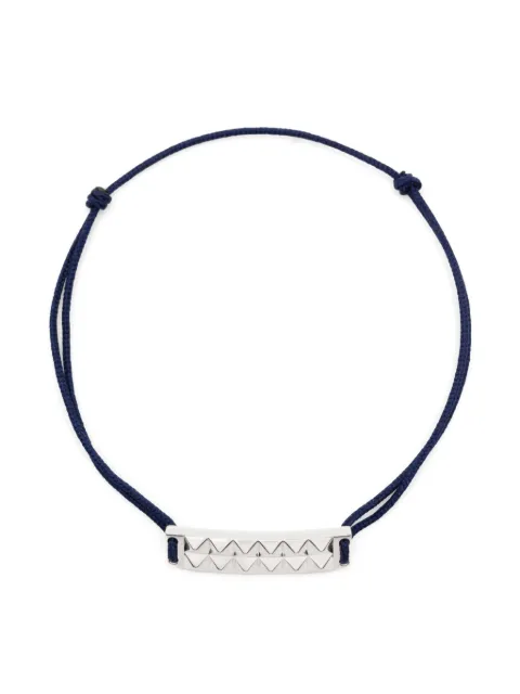 Le Gramme buff-top pyramid-guilloché bracelet
