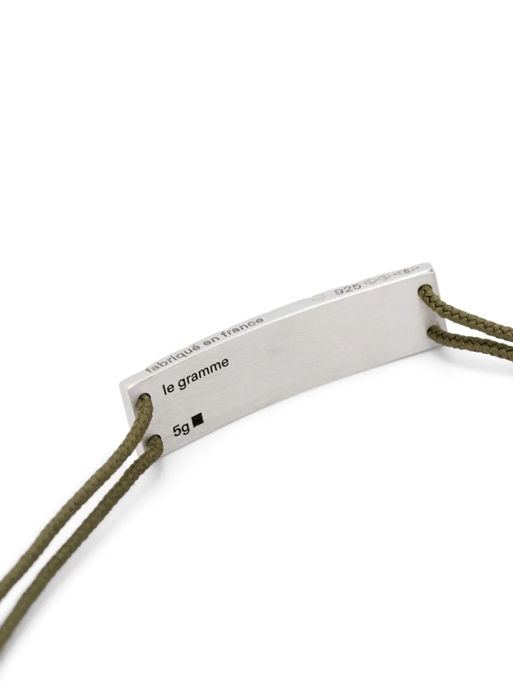 Le Gramme buff-top pyramid-guilloché bracelet | Schmuck | Image 4