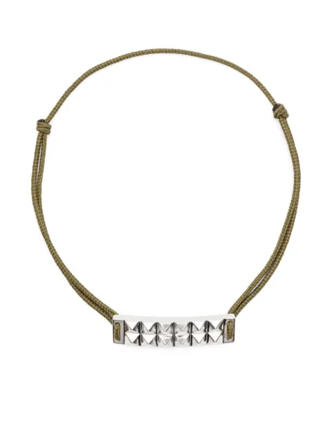 Le Gramme buff-top pyramid-guilloché bracelet