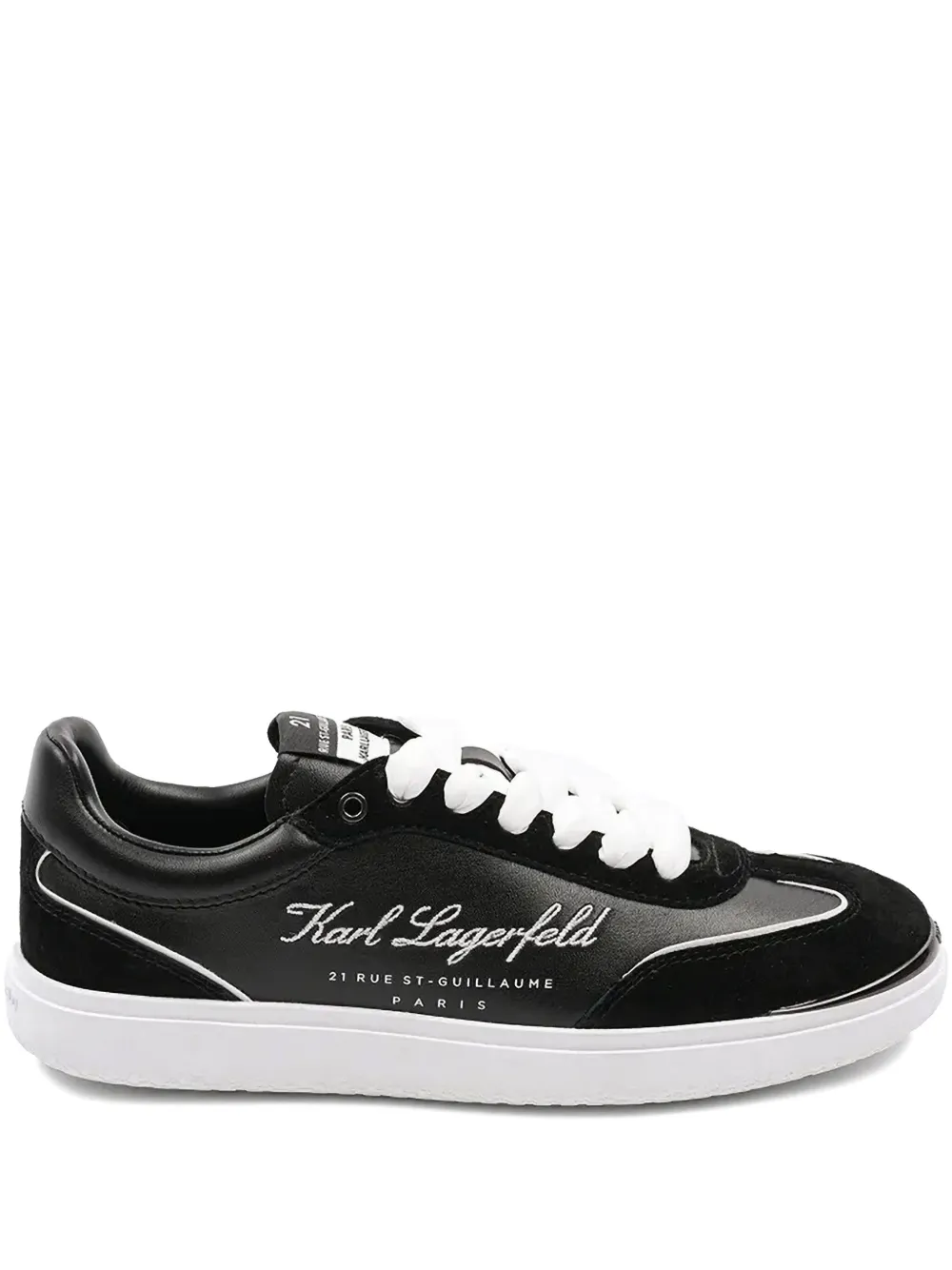 Karl Lagerfeld Atlas Hotel Kapri Lo Lace sneakers Zwart