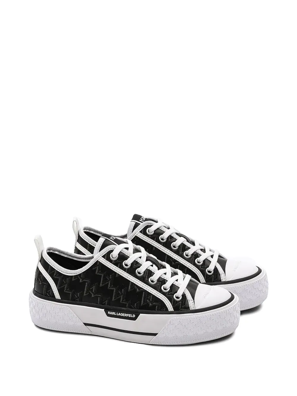 Karl Lagerfeld Kampus Max sneakers - Zwart