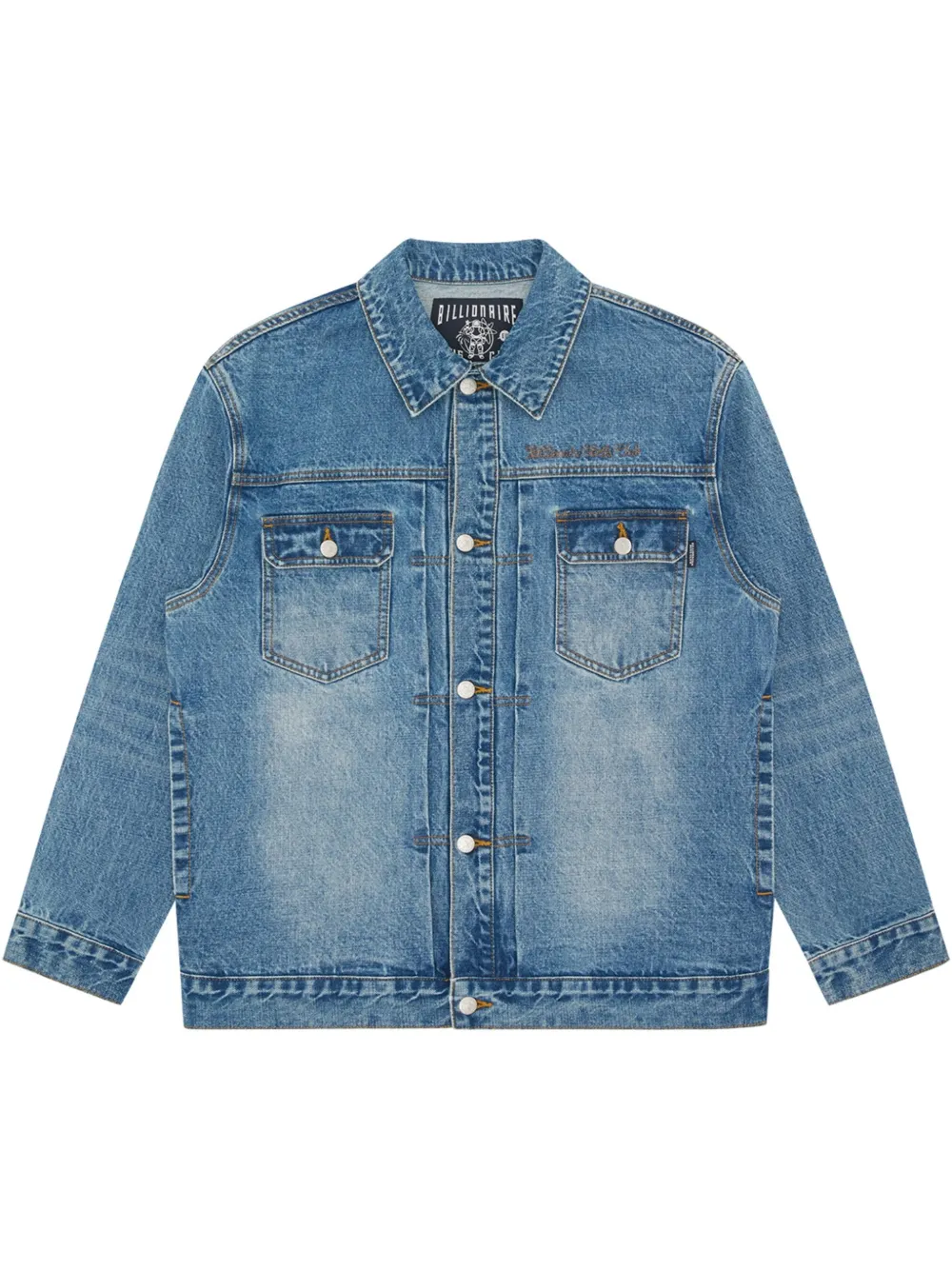 Billionaire Boys Club script-logo denim jacket | Blue | Image 1