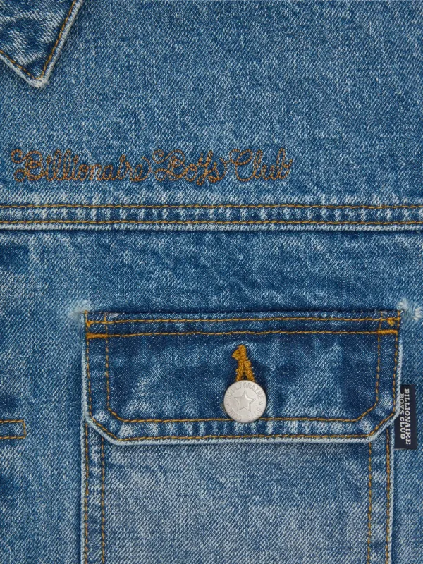 Billionaire Boys Club ロゴ デニムジャケット | ブルー | FARFETCH JP