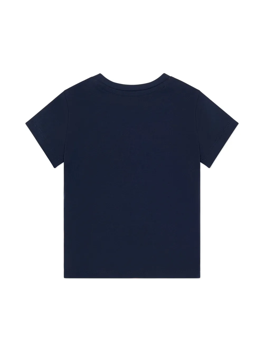 guess kids logo-print T-shirt - Blauw