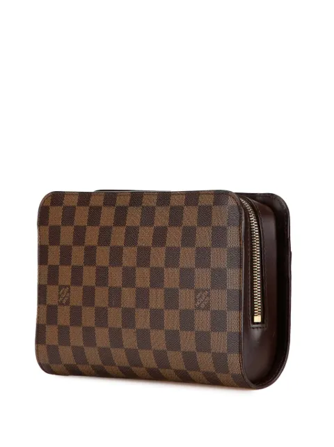 Louis Vuitton Pre-Owned 2006 Damier Ebene Saint Louis Pochette clutch bag 6JGT7WUZ2ASFWG9Z - 2