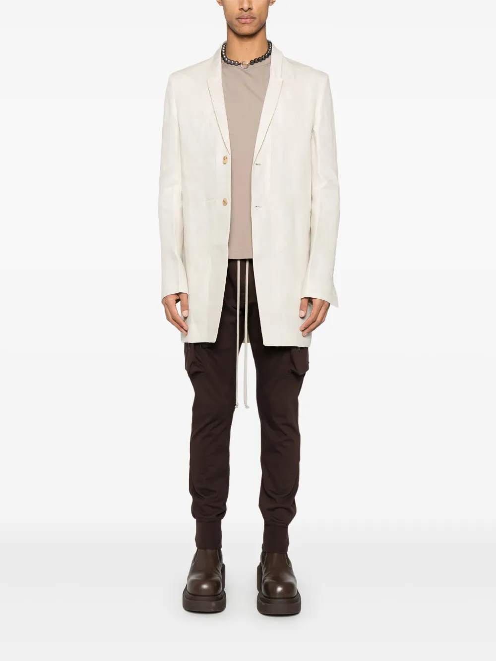 Rick Owens Mastodon cargo broek - Bruin