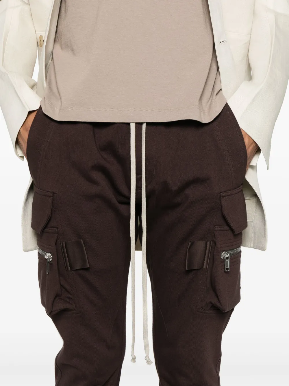 Rick Owens Mastodon cargo broek Bruin