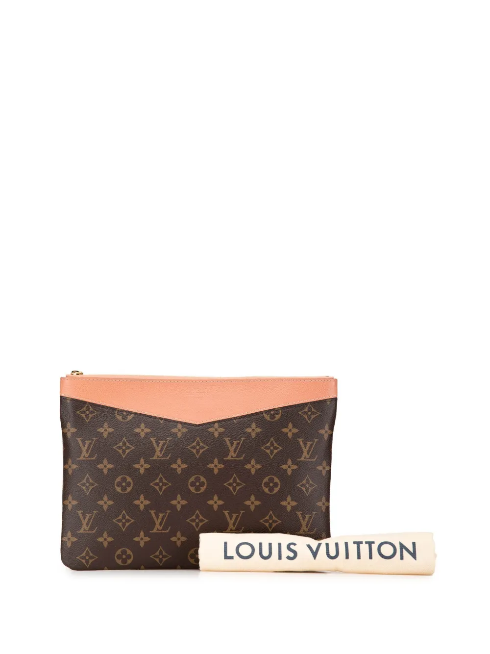 Louis Vuitton Pre-Owned 2017 Daily Pouch clutch met monogram - Roze