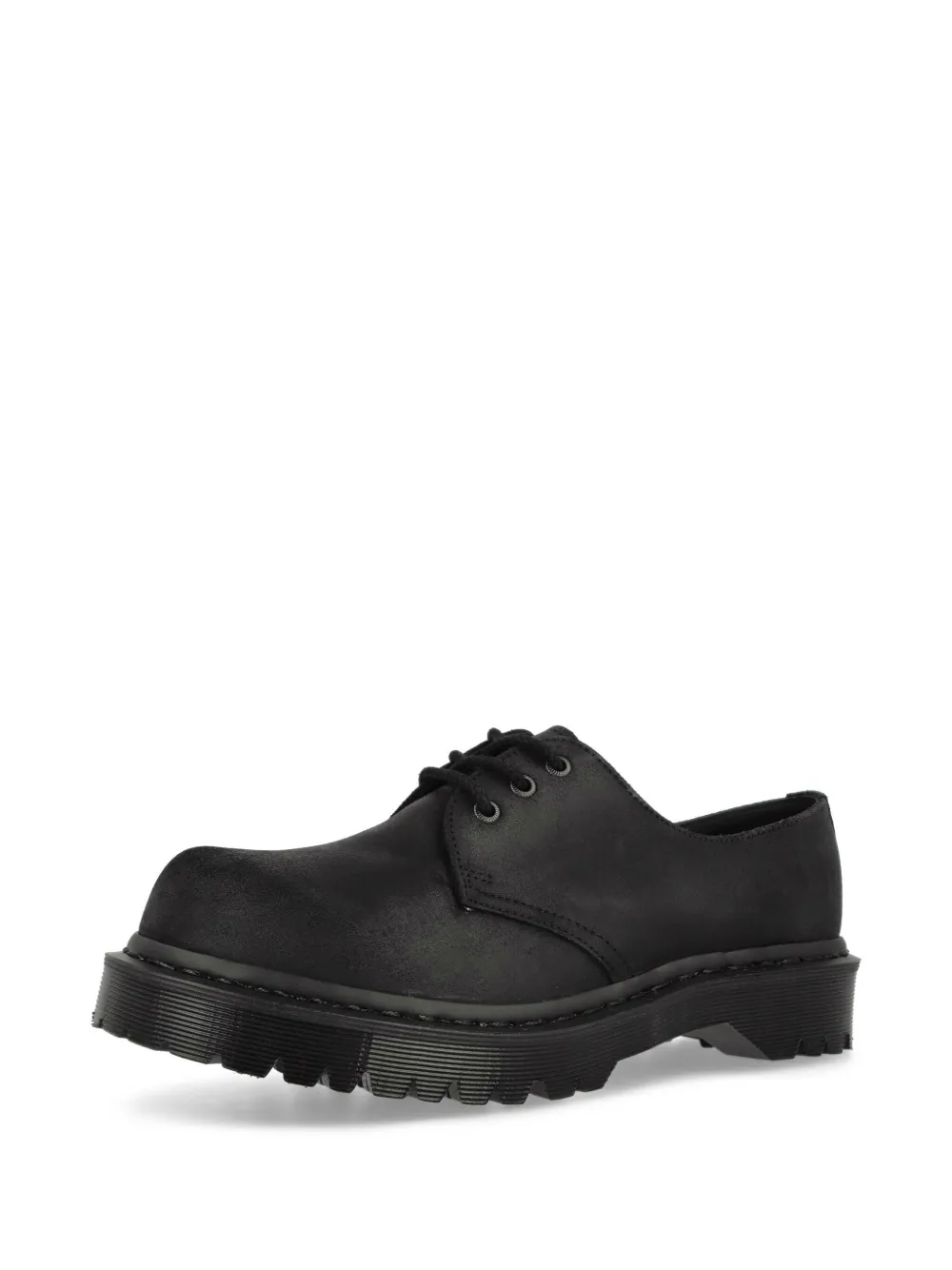 Dr. Martens 1461 Wax Commander derby schoenen Zwart