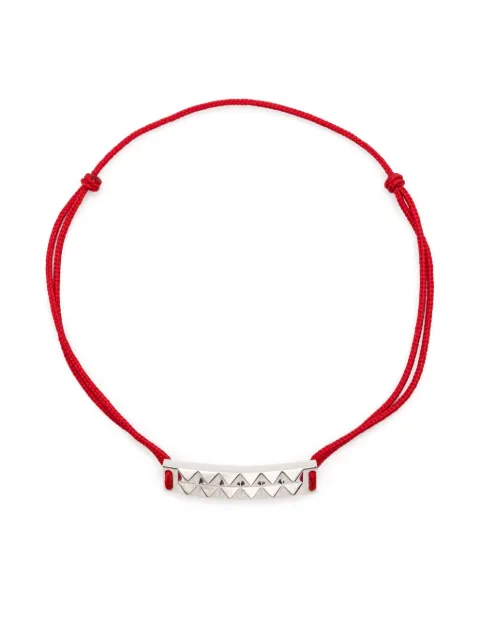 Le Gramme buff-top pyramid-guilloché bracelet