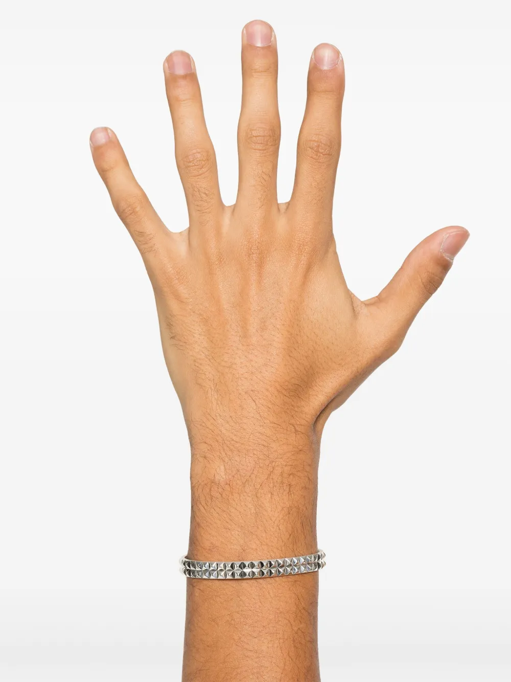Le Gramme pyramid-guilloche bracelet | Hombre | Image 2