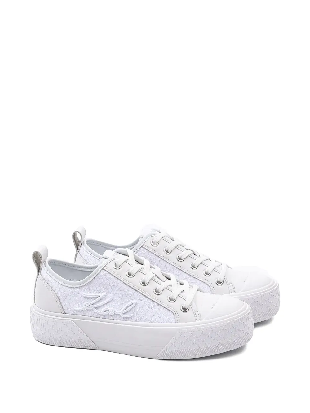 Karl Lagerfeld Kampus Max sneakers - Wit